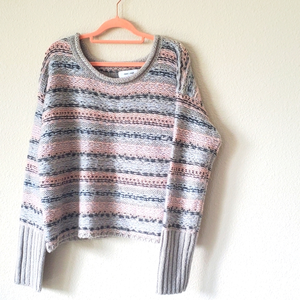 John and Jenn Stripped Sweater